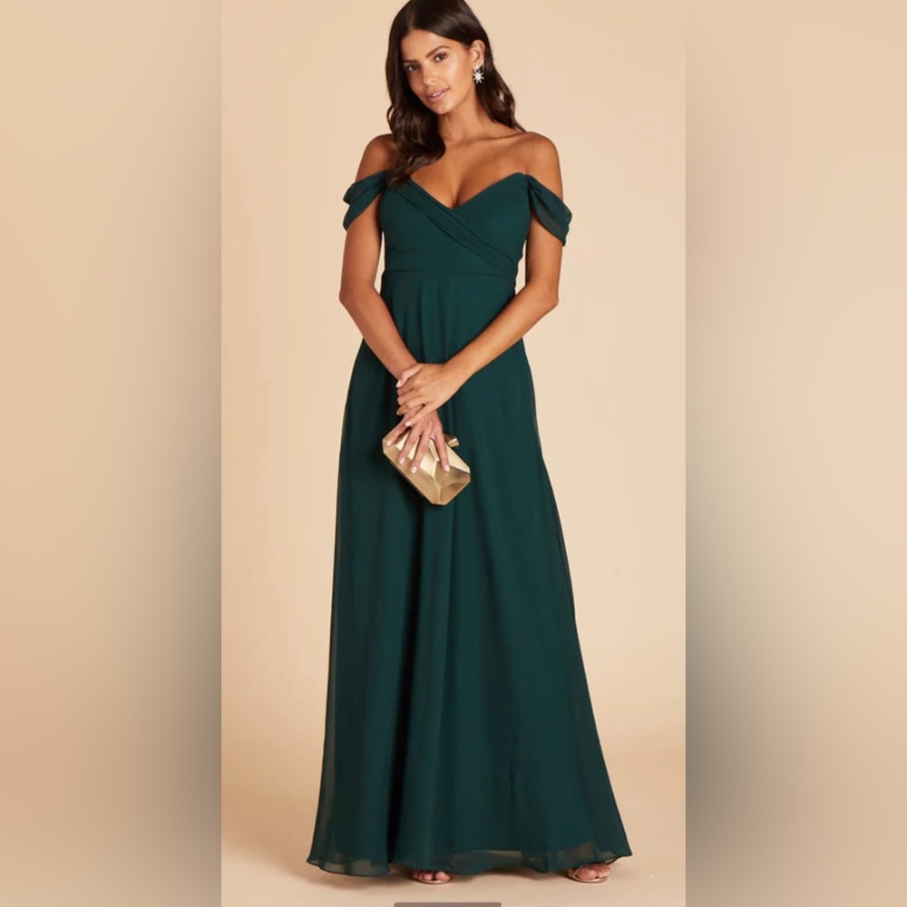 Bird Grey Spence Convertible Dress - Emerald × 1